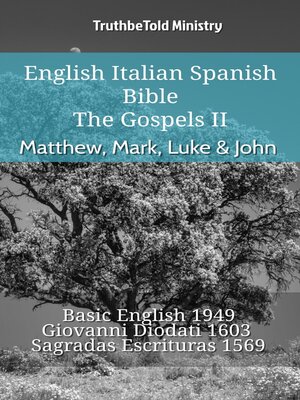cover image of English Italian Spanish Bible--The Gospels II--Matthew, Mark, Luke & John